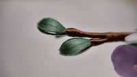 Pink Magnolia Velvet Flower Brooch & Hair Clip view 4